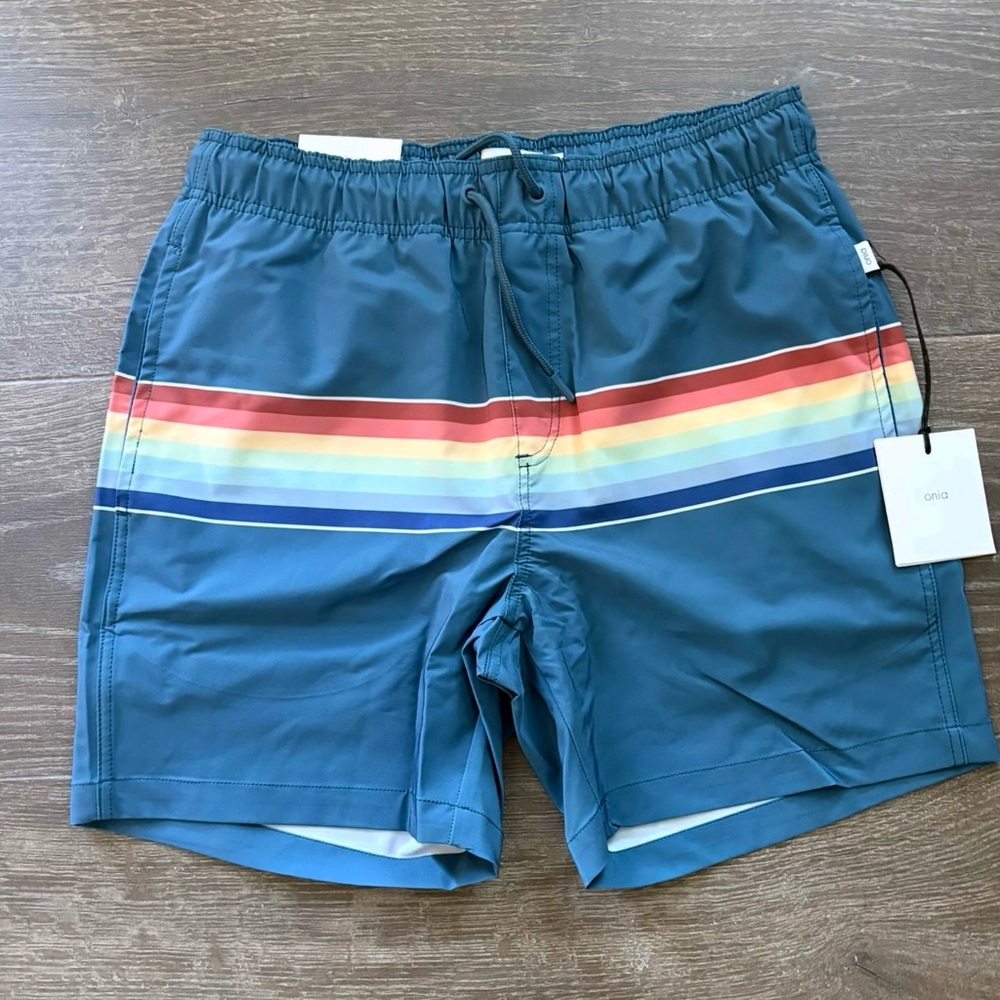 Onia Comfort Lined Swim Trunks 6” - NEW!